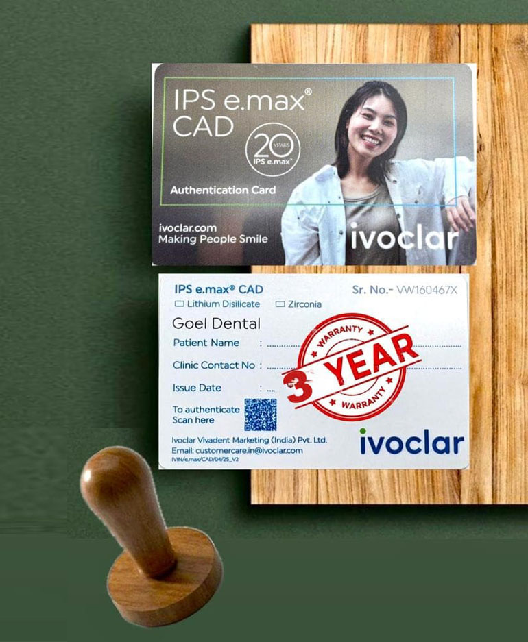 warranted treatment at Goel Dental