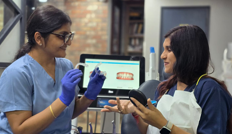 custom treatment with invisalign