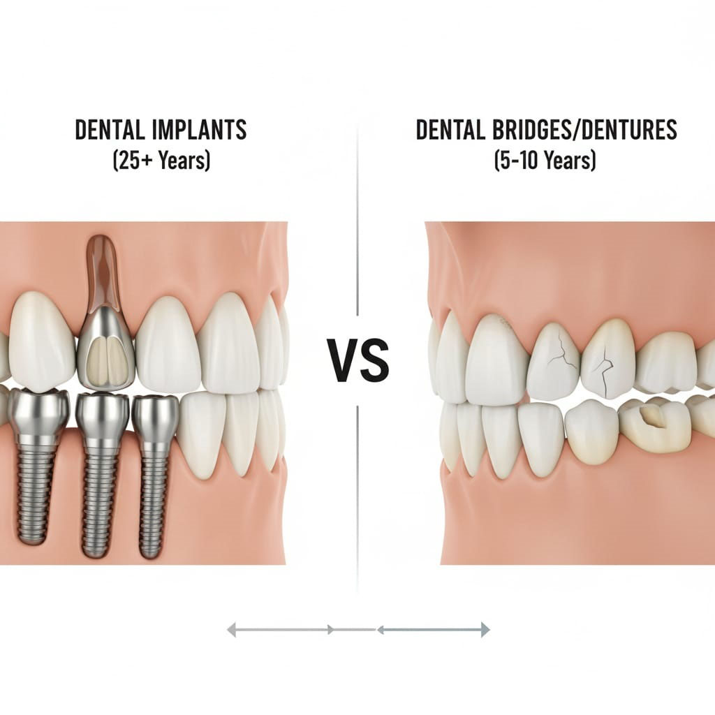 Implants backed by warranty
