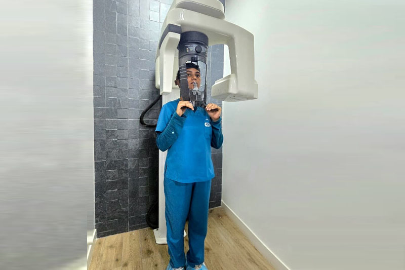 Inclinic facility for Full mouth Xray)